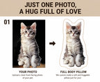 Cadeaux personnalisés Oreillers en forme d'animaux + Coussin de garnissage