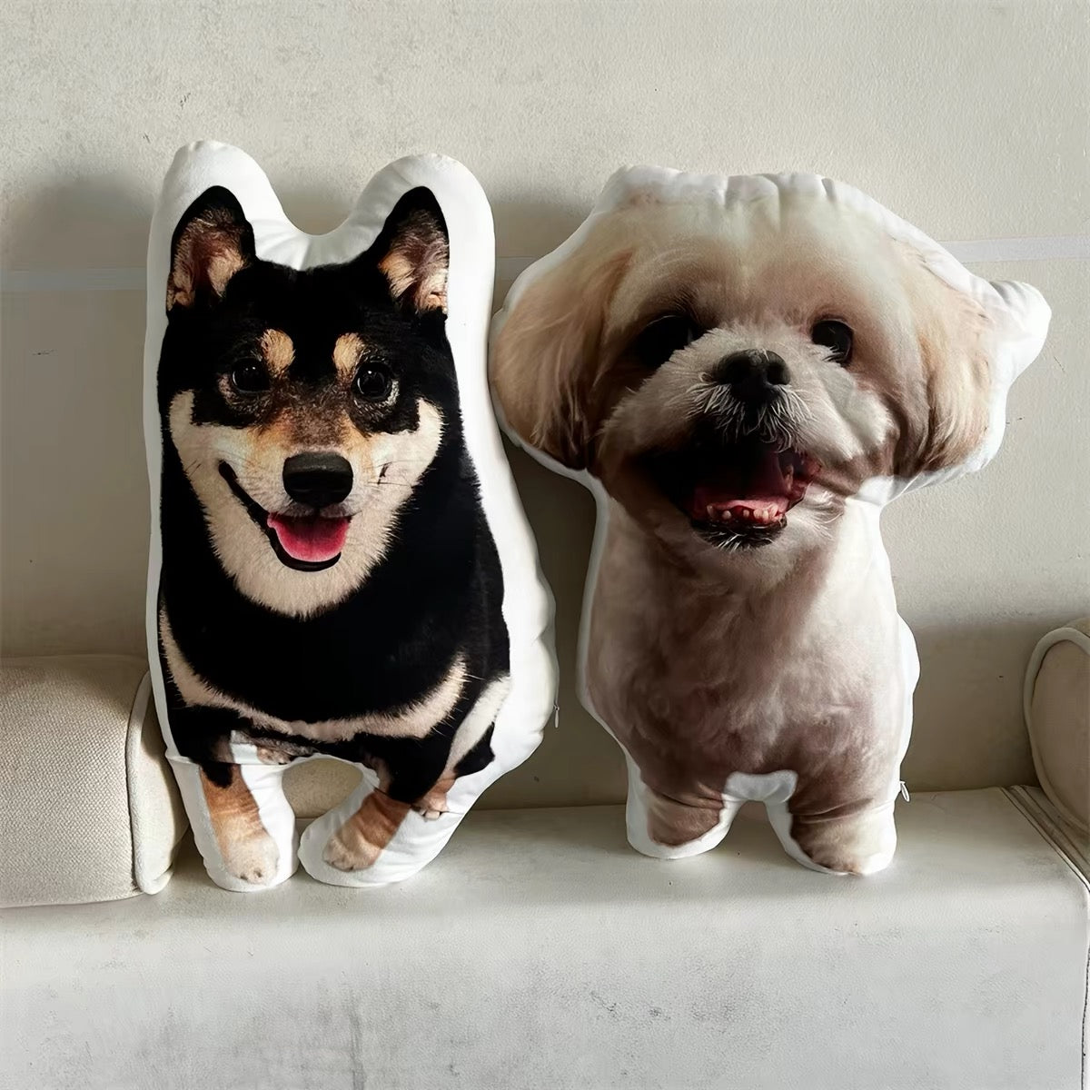 Cadeaux personnalisés Oreillers en forme d'animaux + Coussin de garnissage