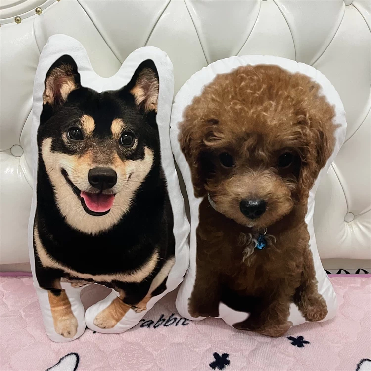 Cadeaux personnalisés Oreillers en forme d'animaux + Coussin de garnissage