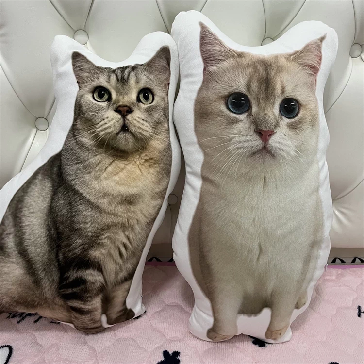 Cadeaux personnalisés Oreillers en forme d'animaux + Coussin de garnissage