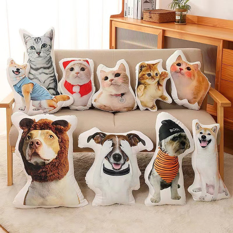 Personalized Pillow Gifts, Custom Pillow, Pet Pillows, Unique Mother's/Father's/Couples Gifts, Custom Pillow with Photos, Double-Sided 3D Printing Pillow