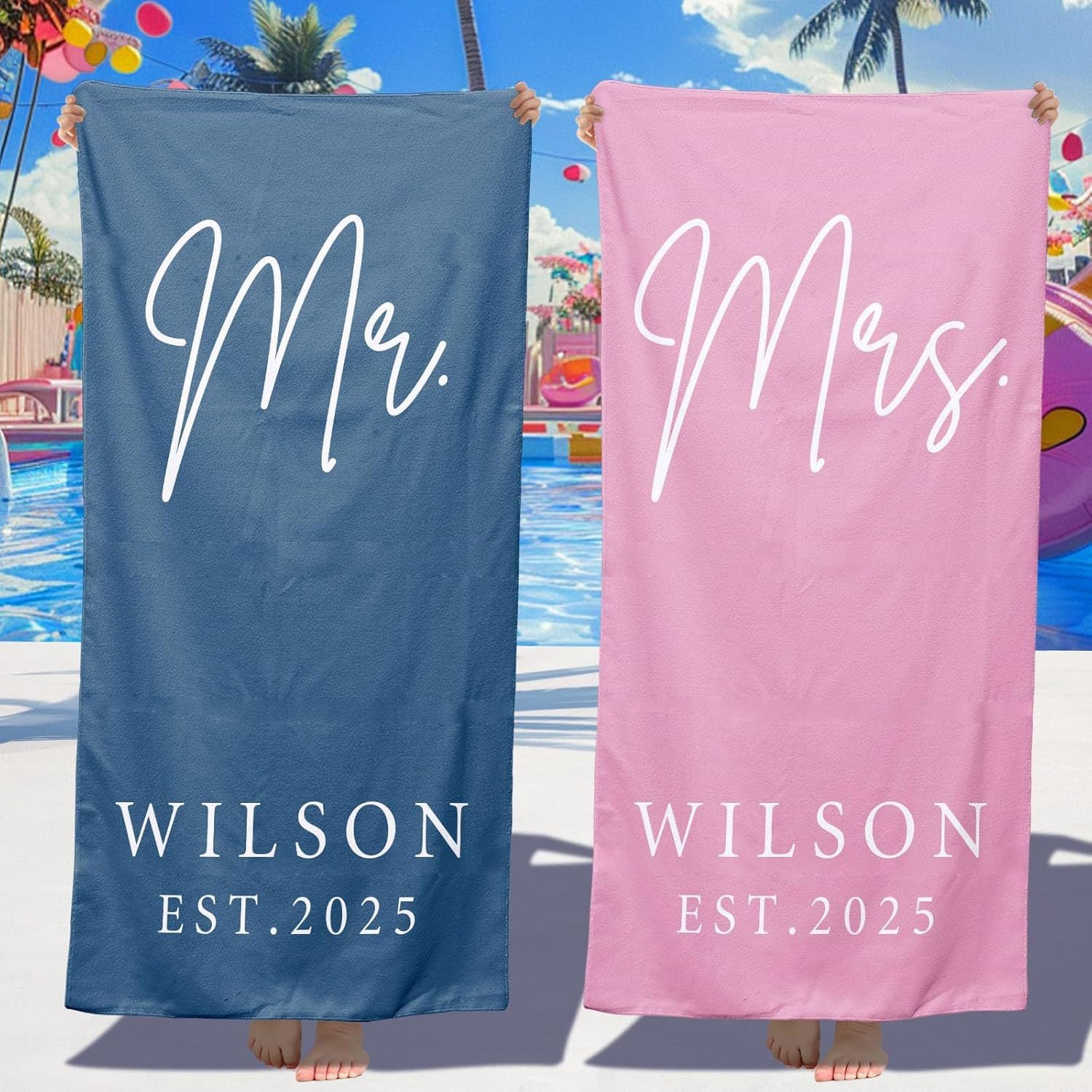Custom Anime Print Yoga Towel