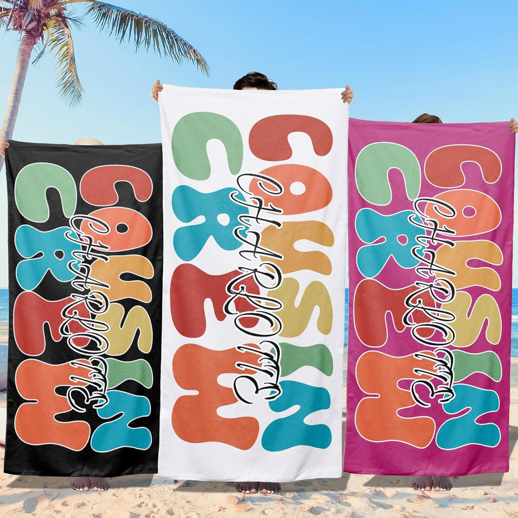 Custom Anime Print Yoga Towel