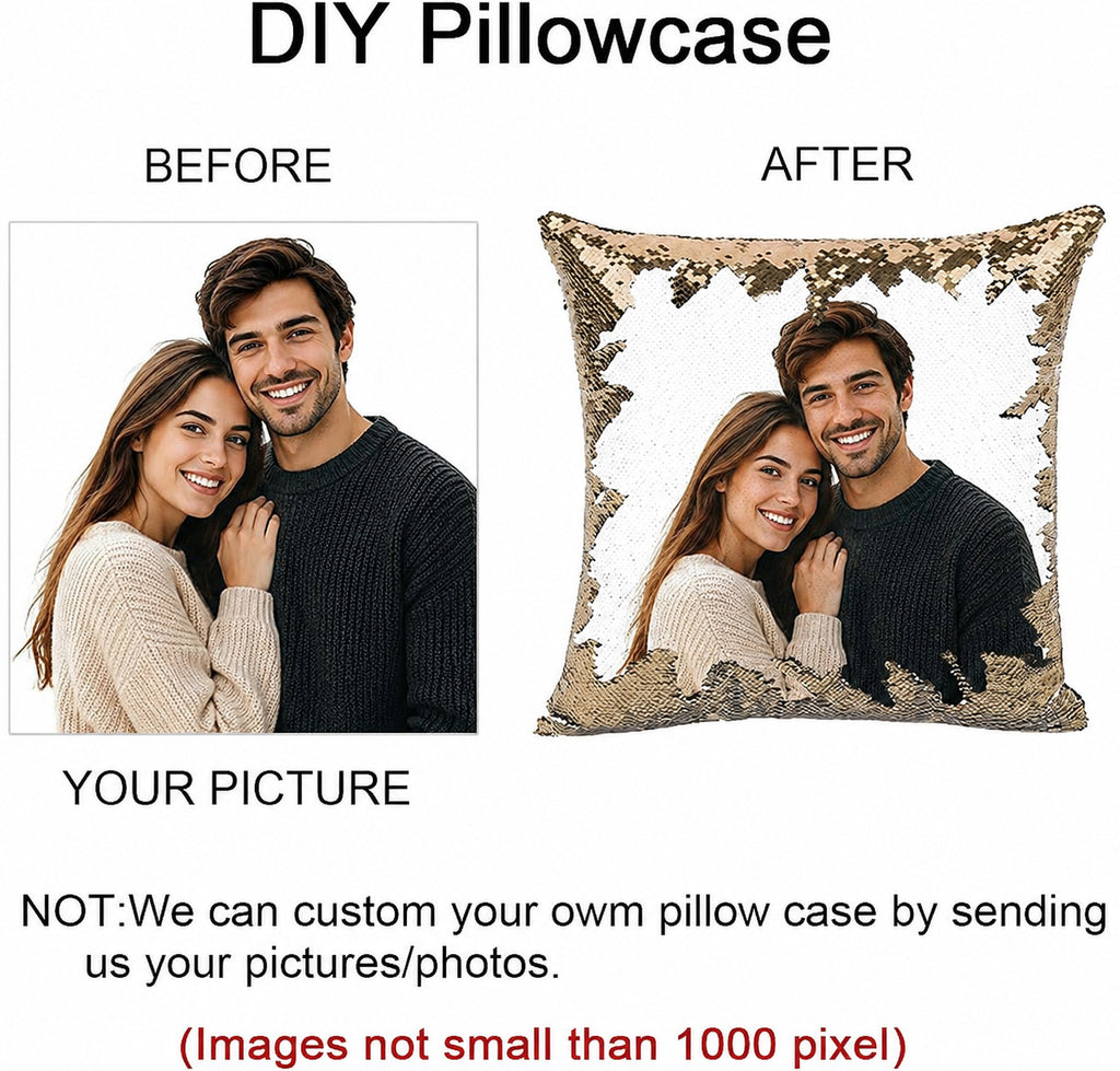 Exclusive Memories DIY Photo Color-Changing Sequin Pillow