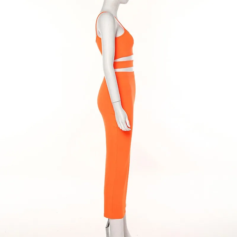 2-piece set sexy dress