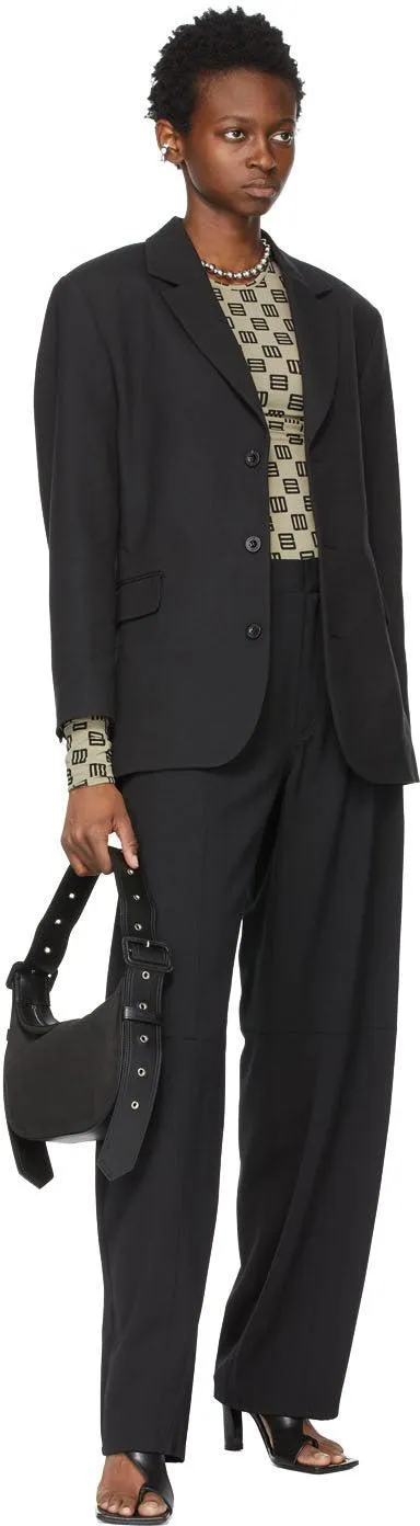 AMBUSH Black Wool Blazer