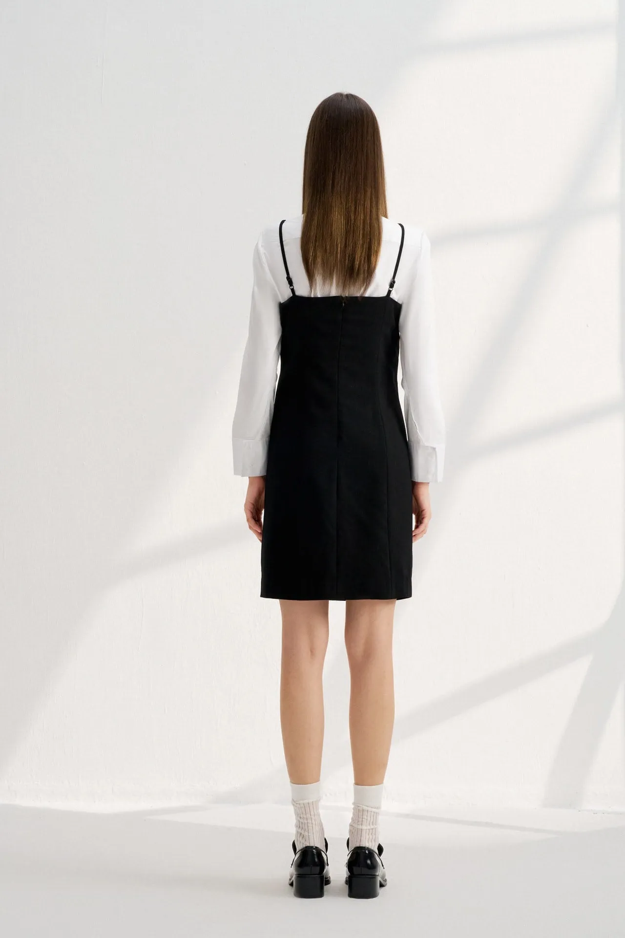Basic Fitted Strap Dress
