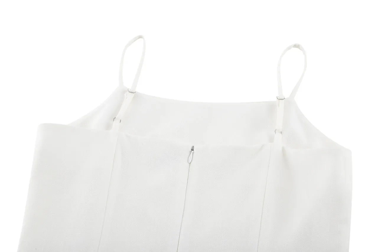Basic Fitted Strap Dress