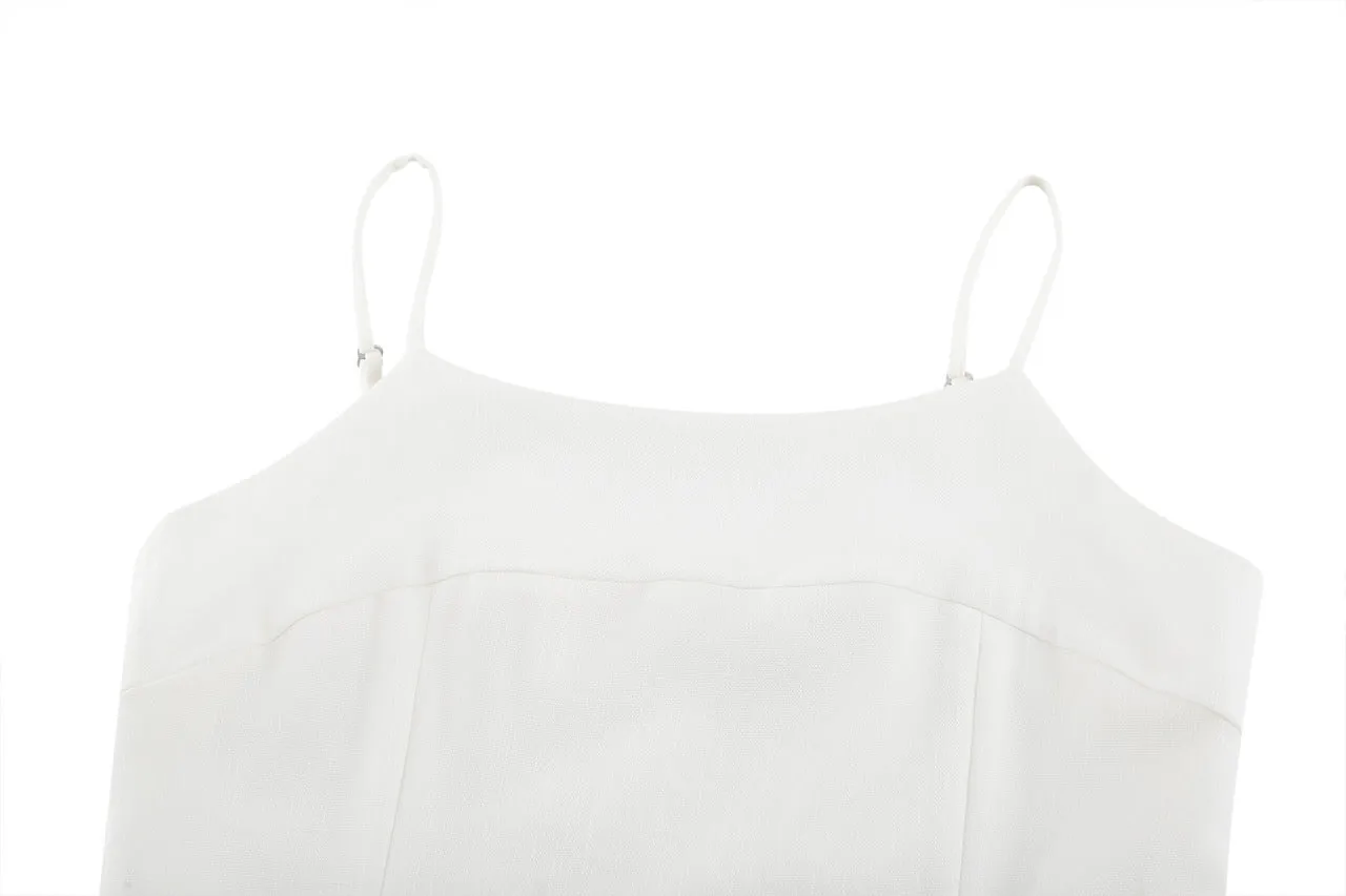 Basic Fitted Strap Dress