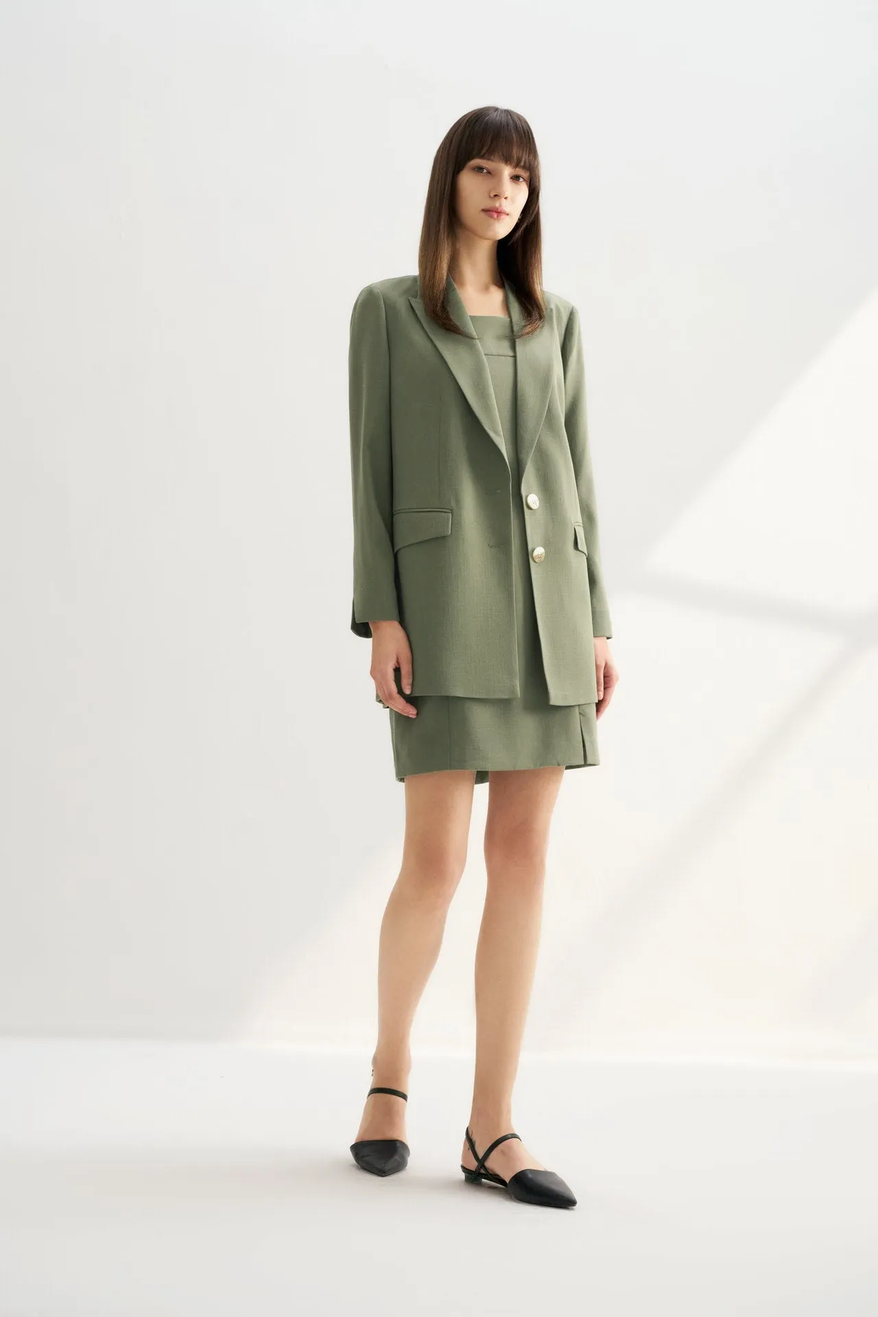 Basic Fitted Strap Dress