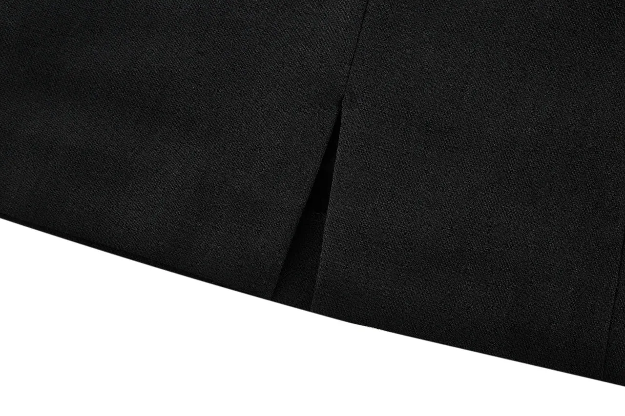 Basic Fitted Strap Dress