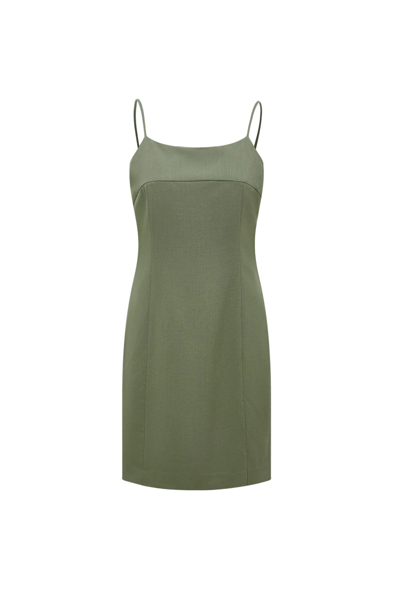 Basic Fitted Strap Dress
