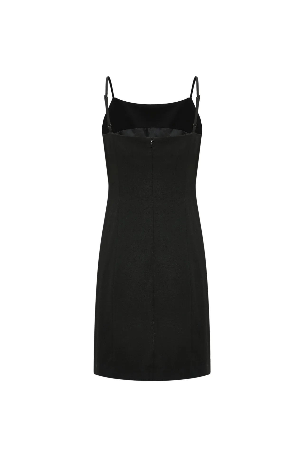 Basic Fitted Strap Dress