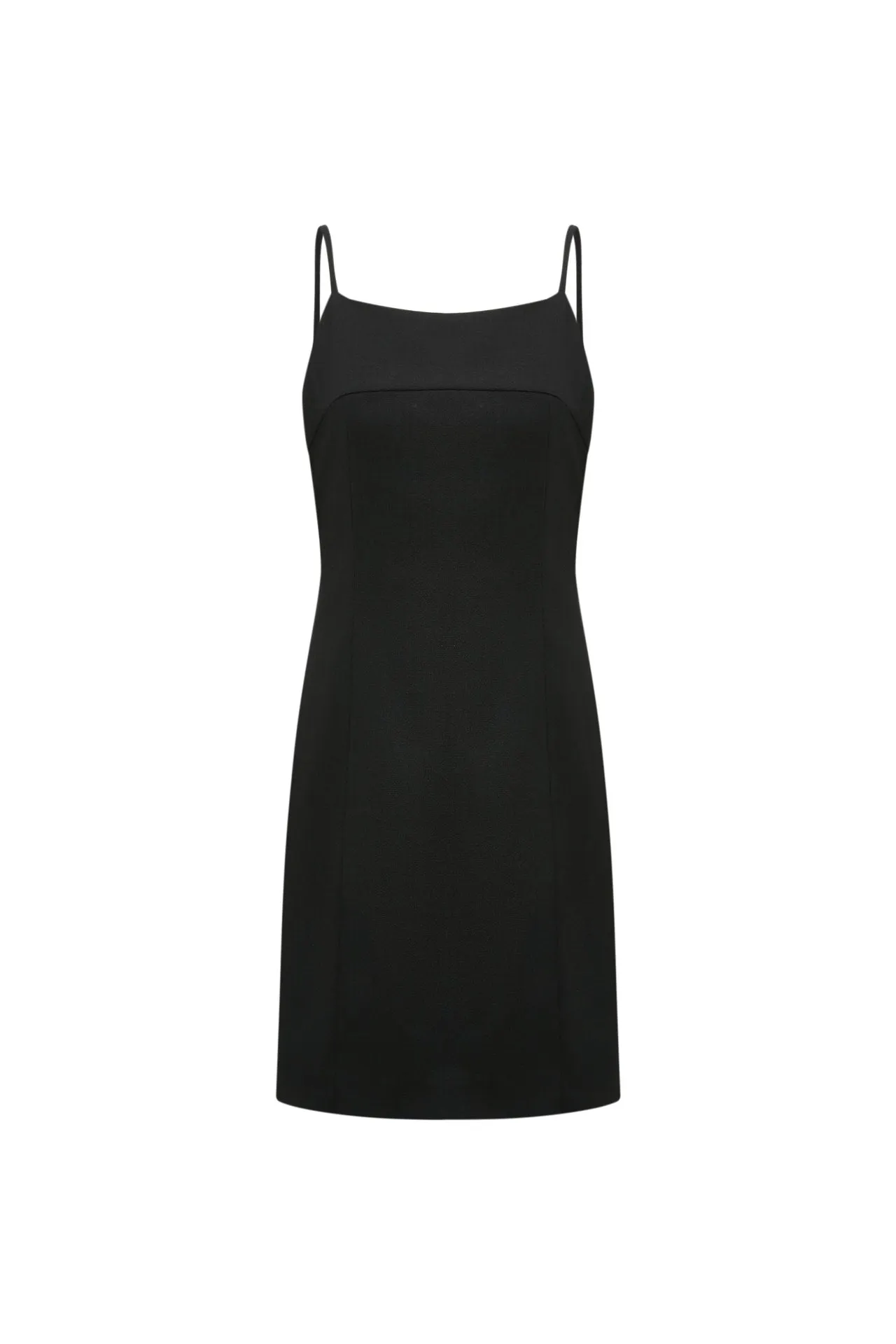 Basic Fitted Strap Dress