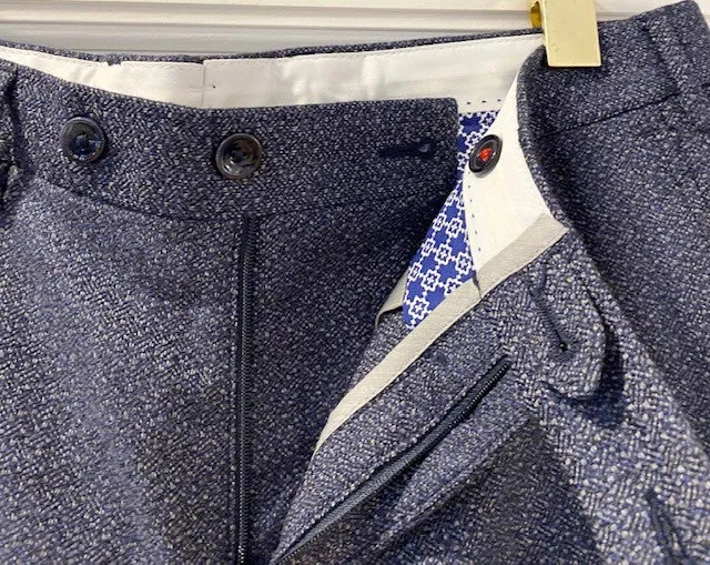 Blue Dress Trousers by Paul Taylor