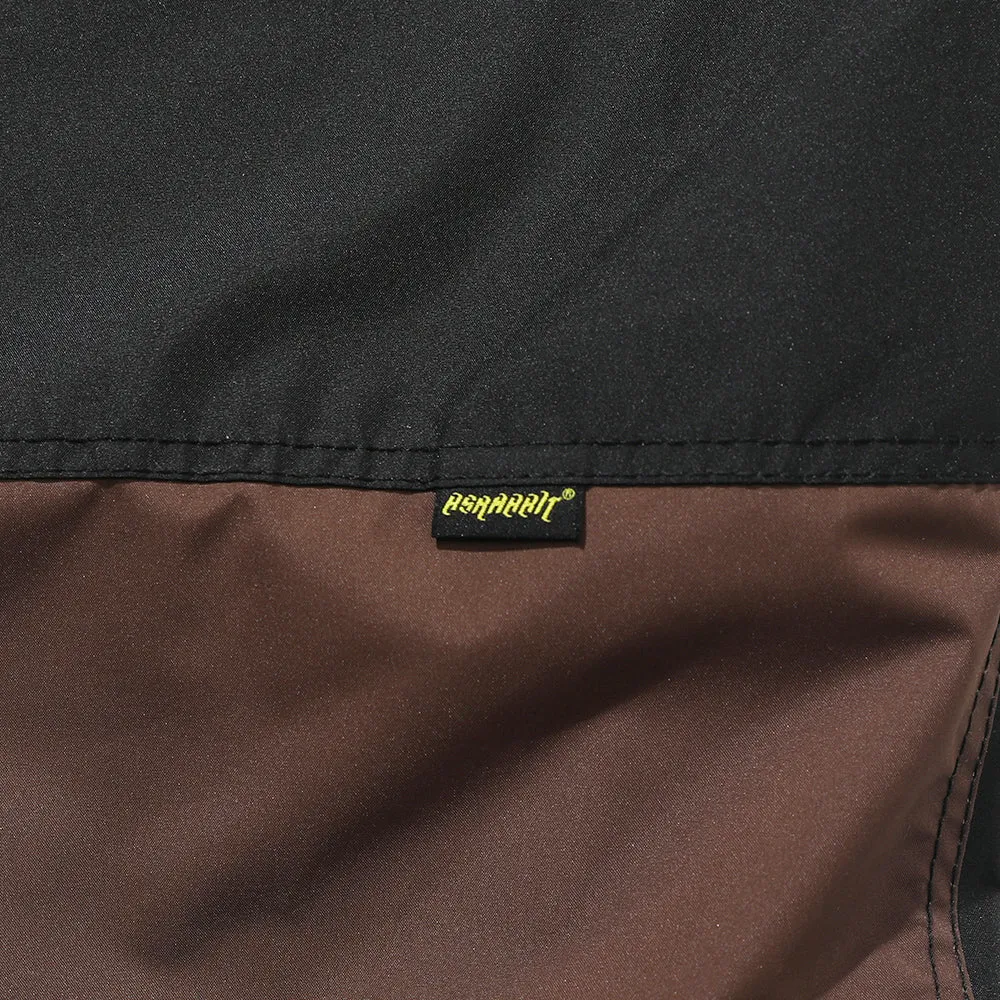BSRBT FRONT ZP TRACK PANTS BROWN