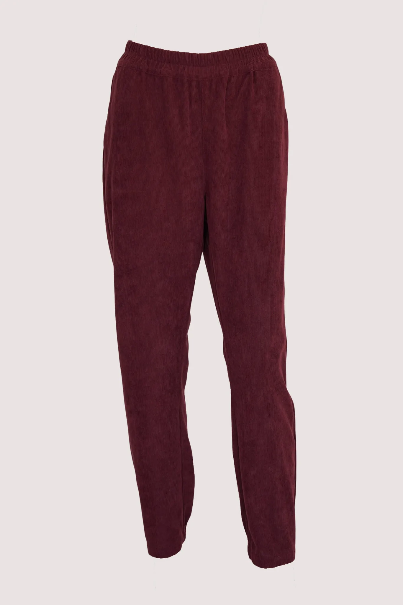 Burgundy Corduroy PJ Pants
