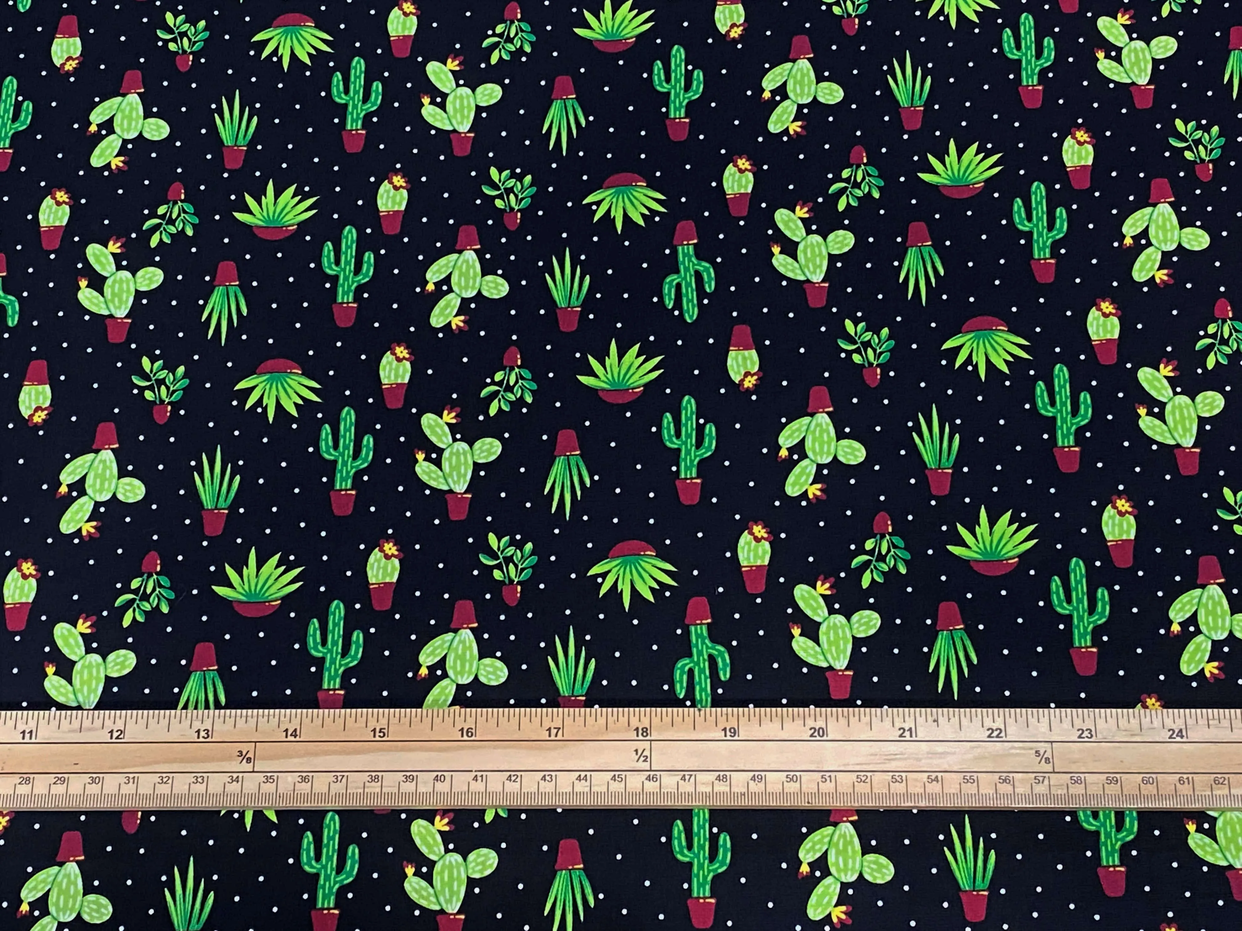 Cactus - Cotton Poplin Patchwork