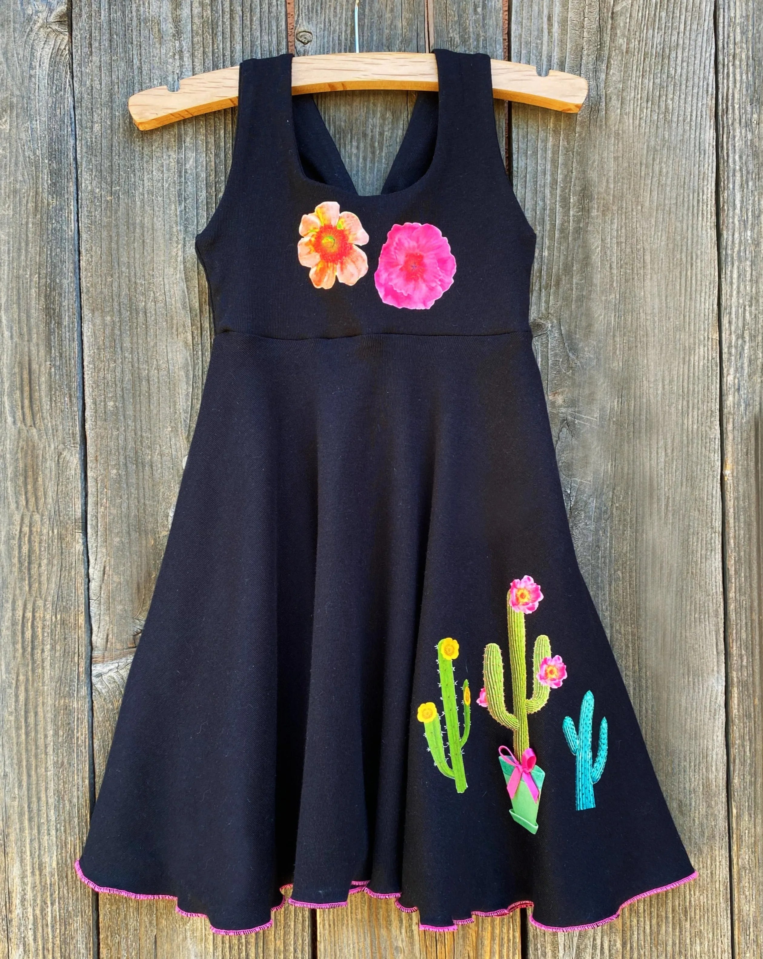 Cactus Floral Dress