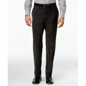 Calvin Klein Mens Slim fit Dress Pants 40 x 32 Charcoal Grey Solid
