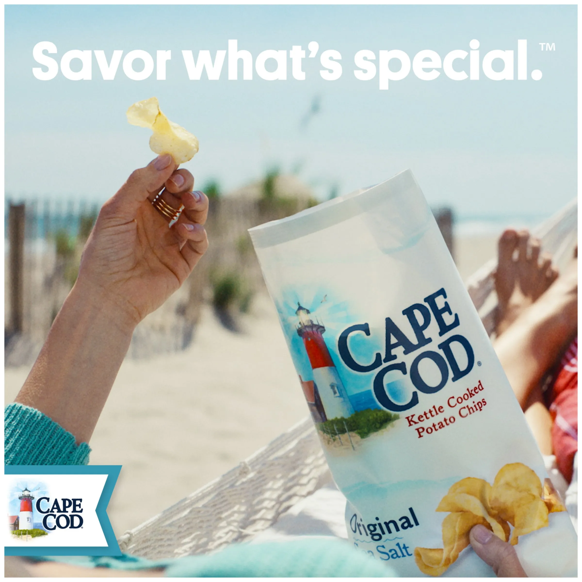 Cape Cod Chip Sea Salt & Vinegar-5 oz.-8/Case