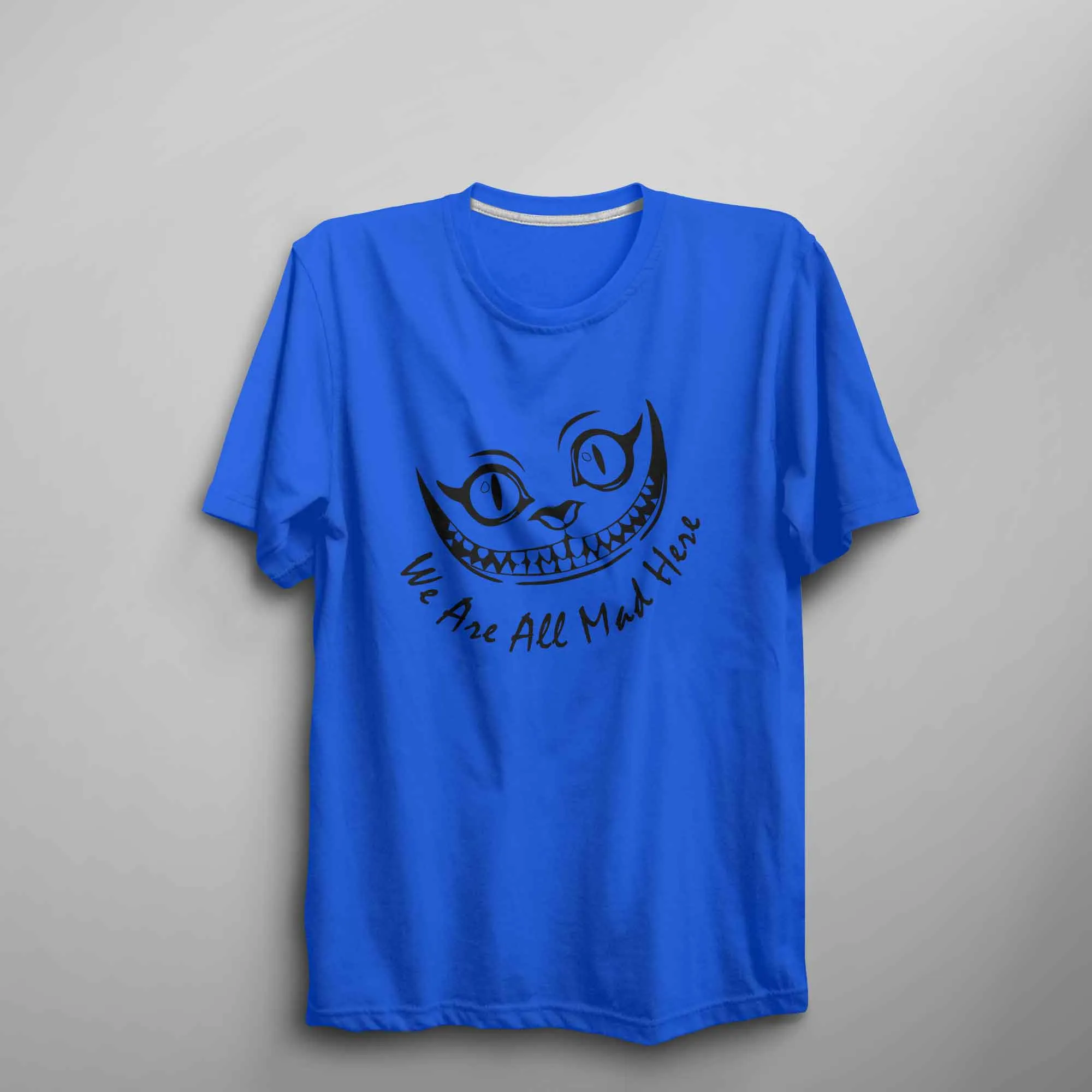 Cheshire Cat Shirt We Are All Mad Here Kids T Shirt