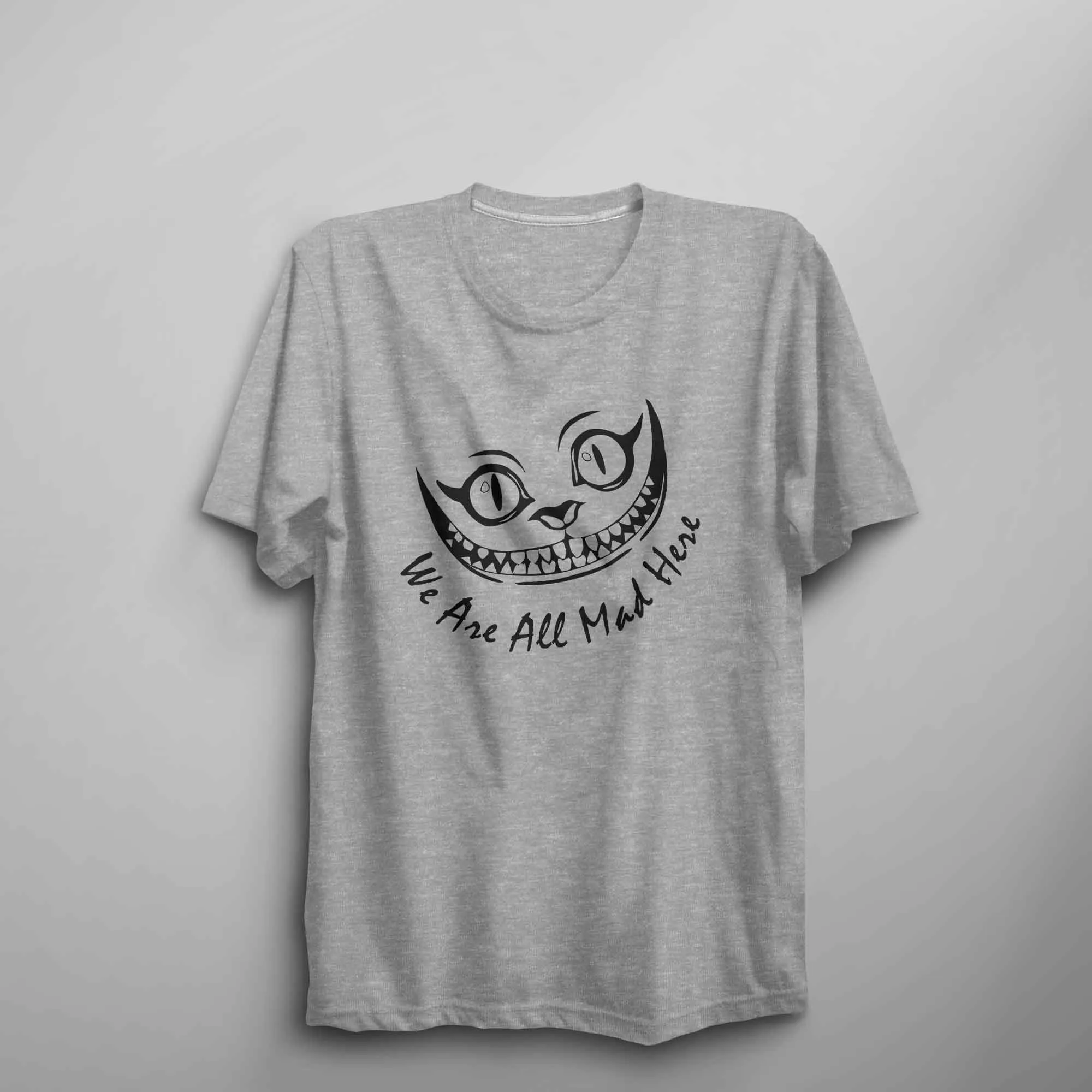 Cheshire Cat Shirt We Are All Mad Here Kids T Shirt