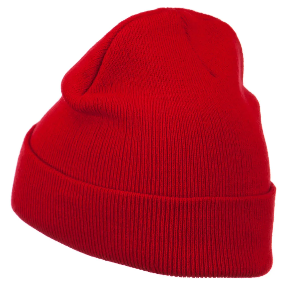 Christmas Santa Claus Embroidered Long Beanie