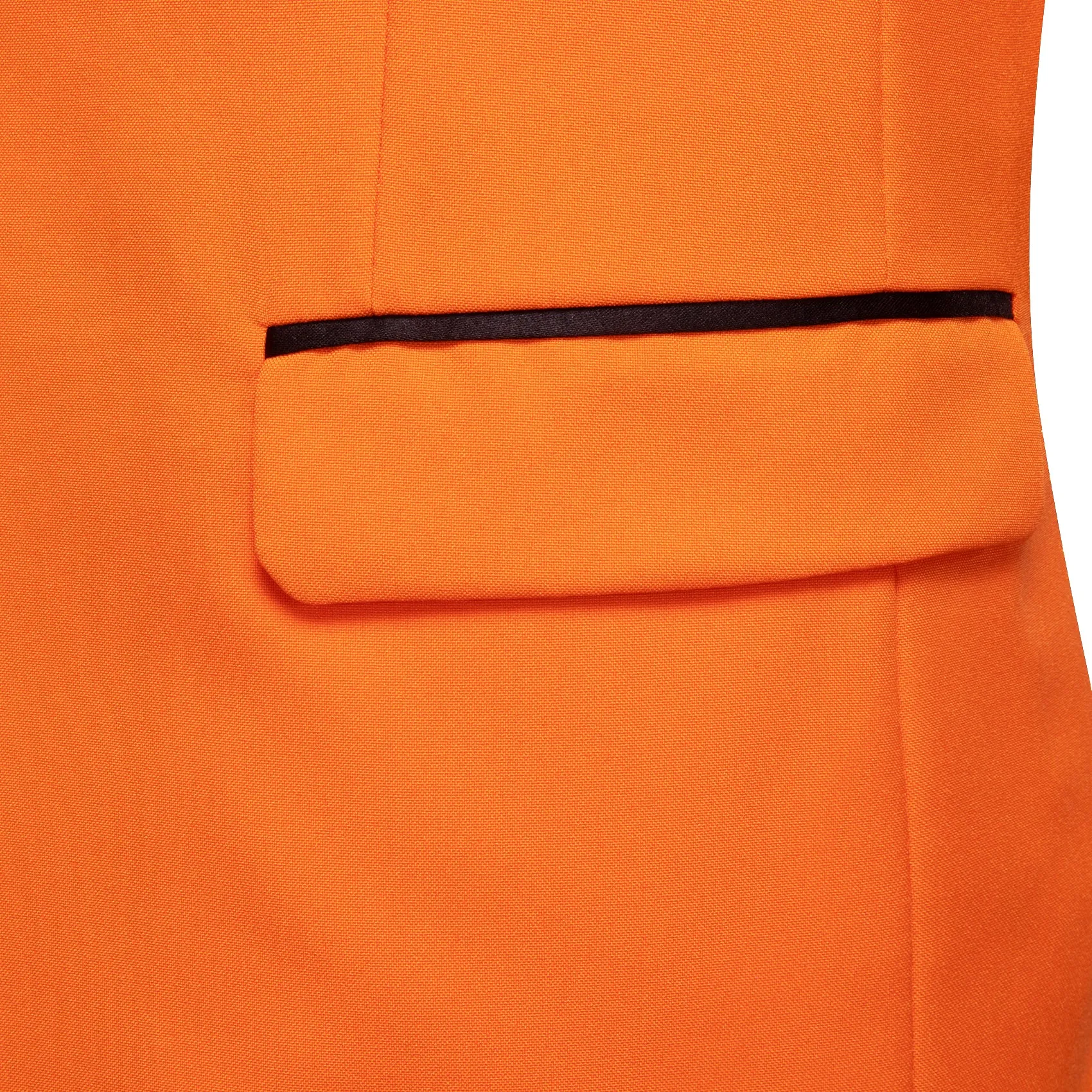 Classic Orange Solid Shawl Lapel Suit Men's Suit for Wedding