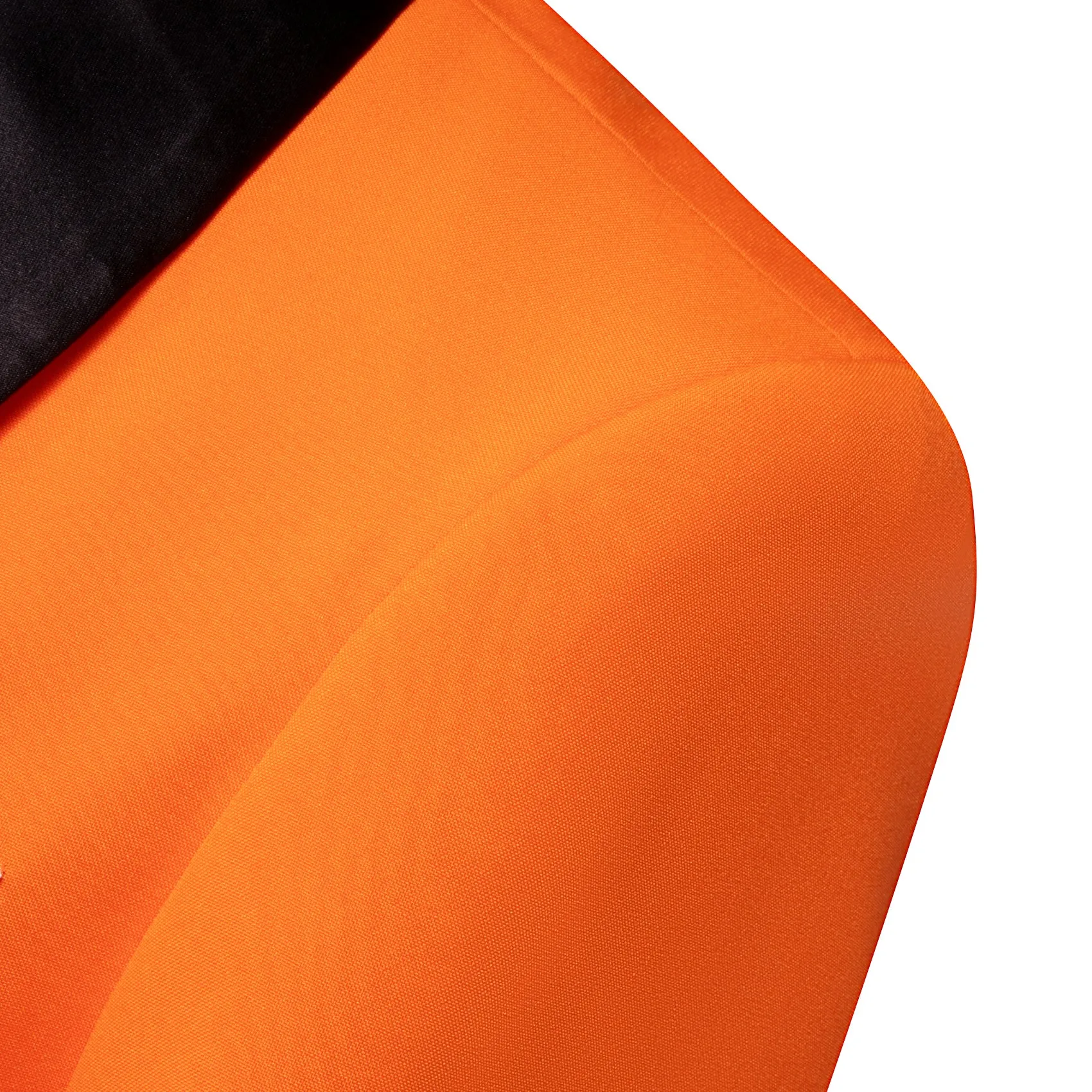 Classic Orange Solid Shawl Lapel Suit Men's Suit for Wedding