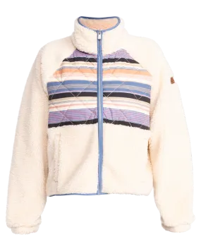 Clear Sky Fleece Jacket in Parchment