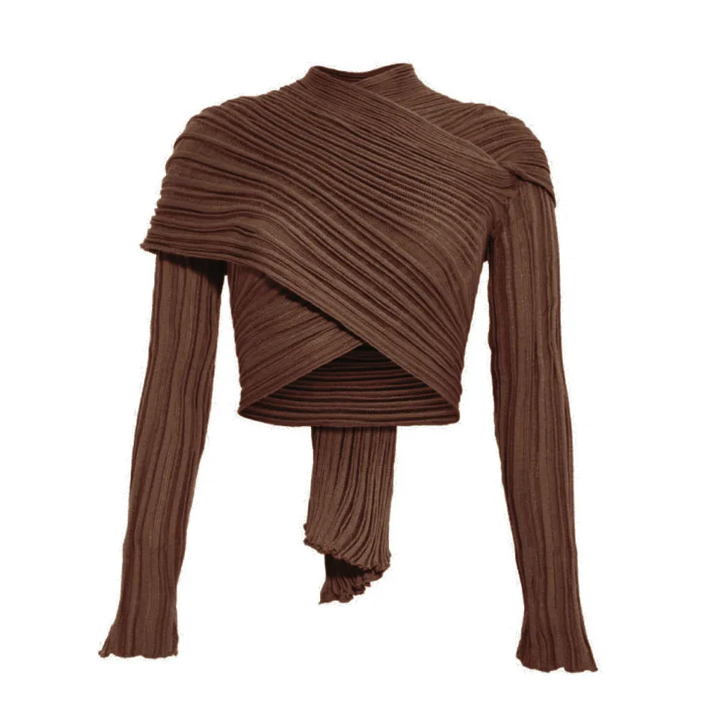 Cocoa | Wrap Cardigan