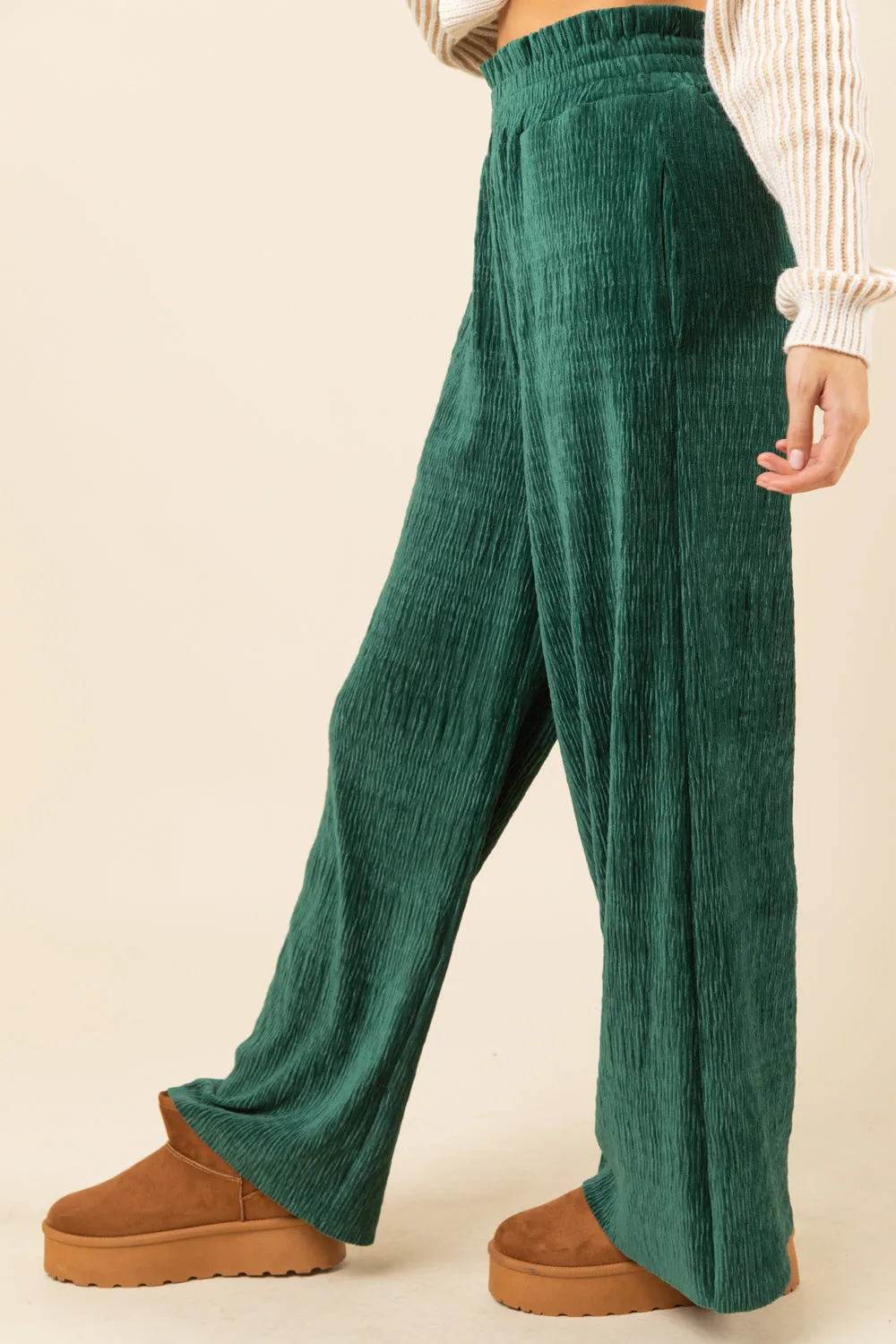 Comfort Of Luxury Pants - Forest