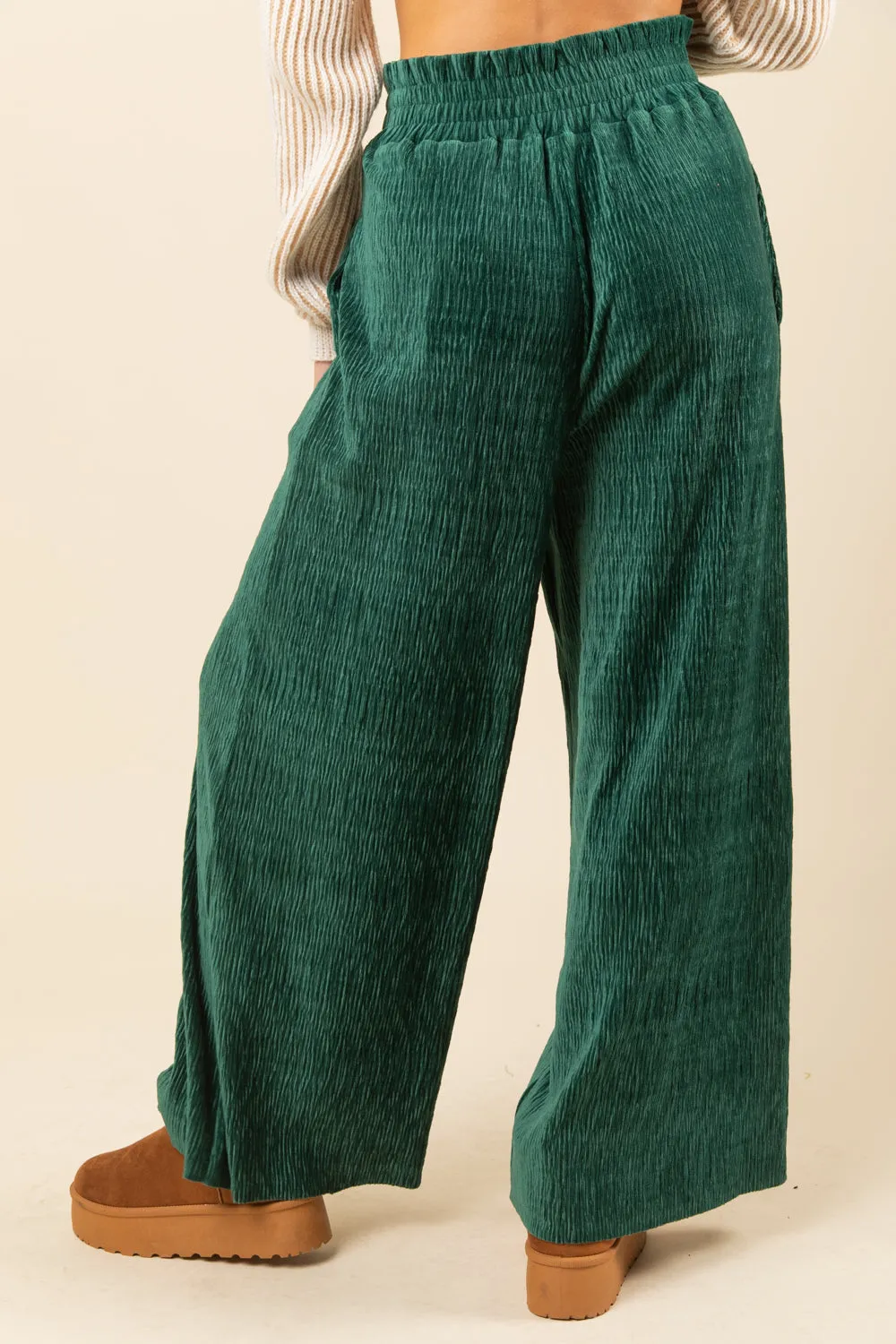 Comfort Of Luxury Pants - Forest