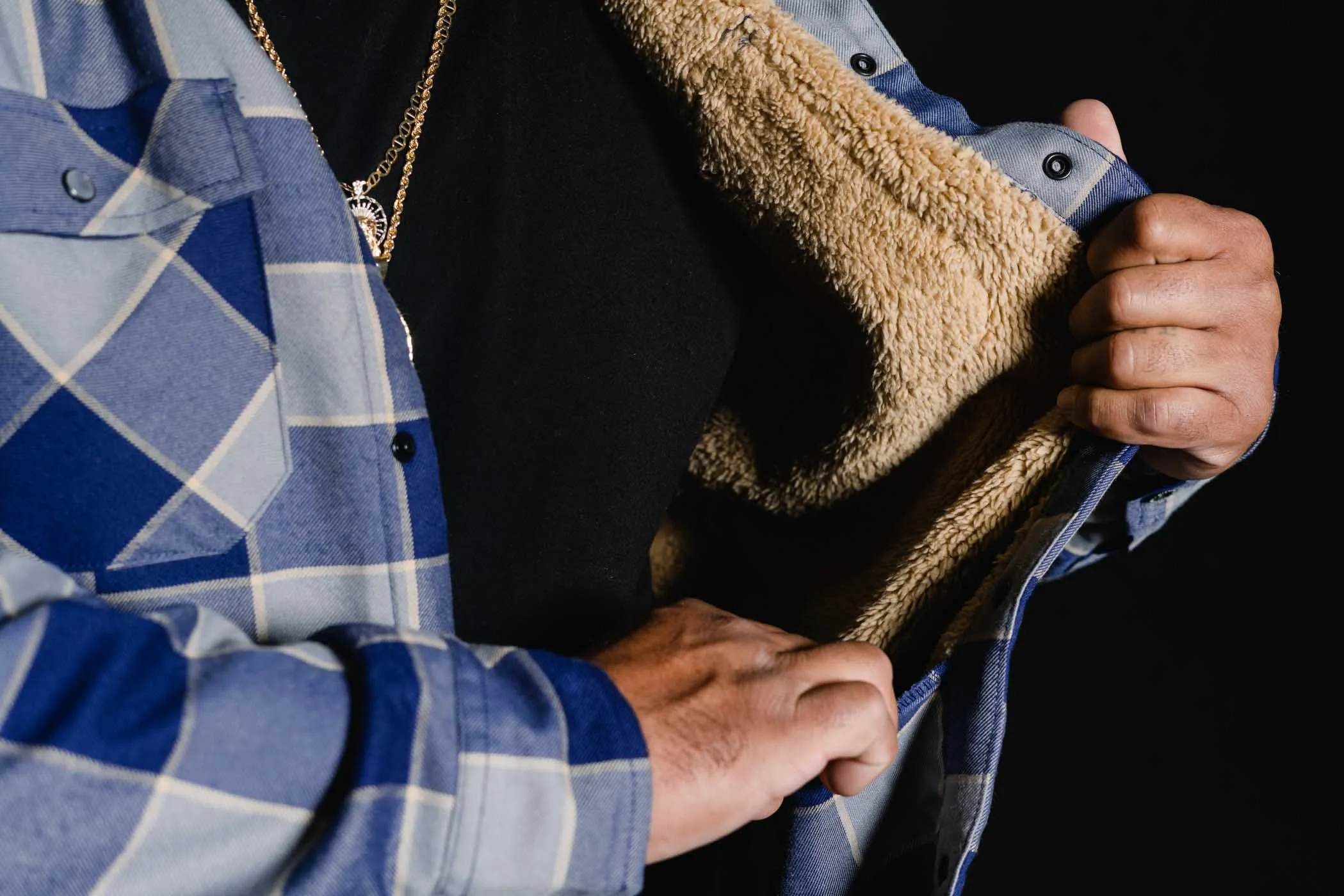 Coronado Sherpa Lined Flannel Jacket