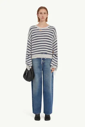 Cotton knit jumper