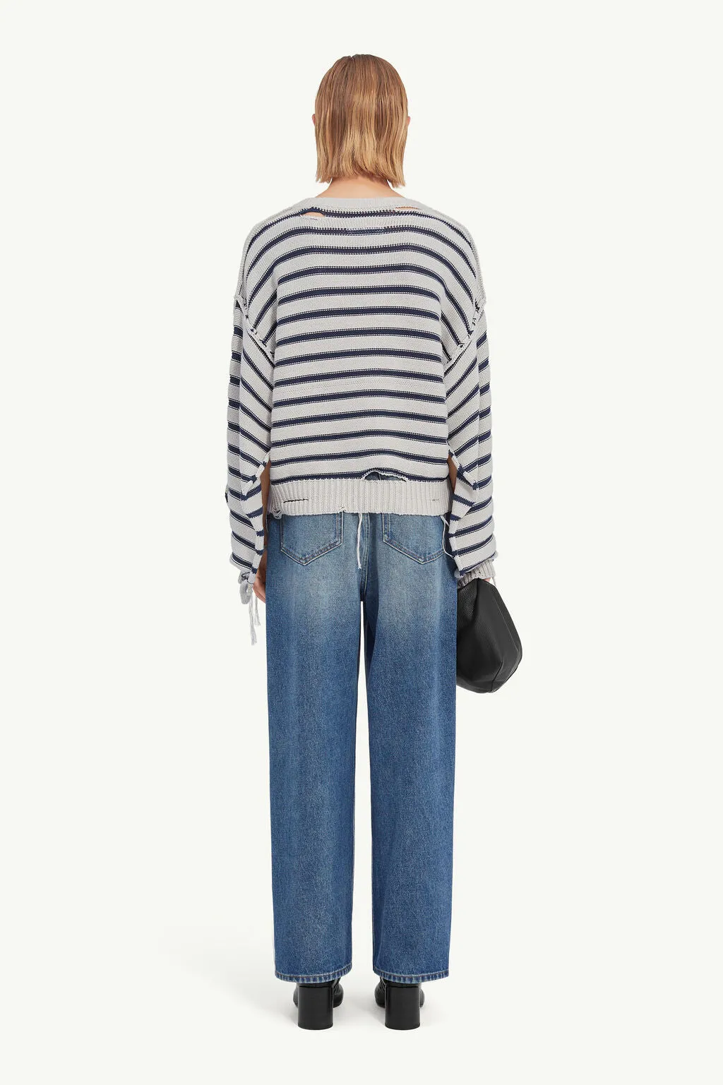 Cotton knit jumper