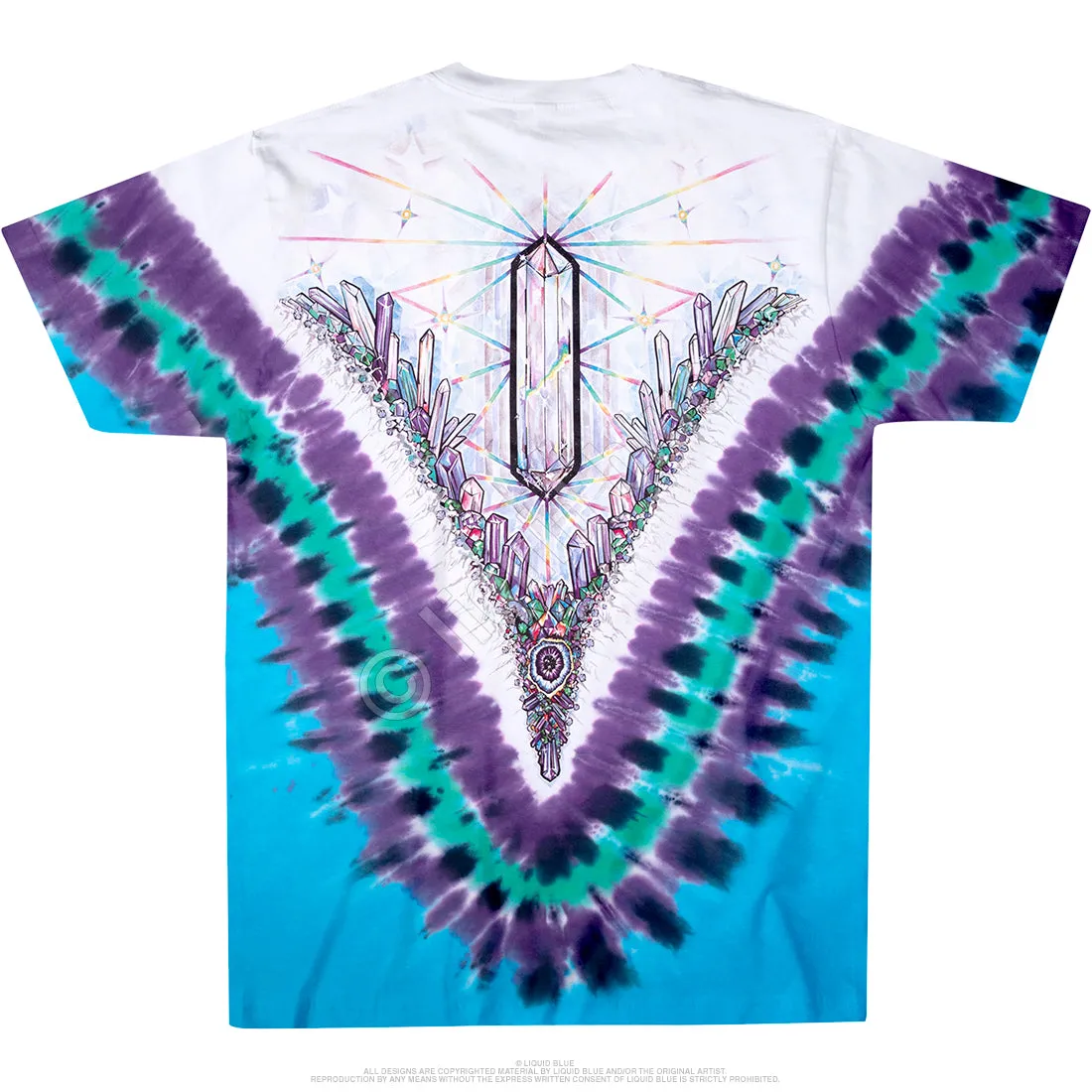 Crystal Double Sided Tie-Dye T-Shirt