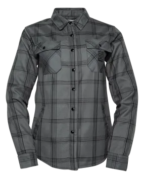 Dakota Womens Sherpa Lined Flannel Jacket