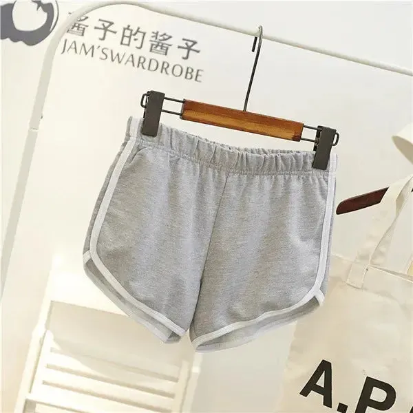 DICLOUD Fashion Stretch Waist Casual Shorts Woman High Waist Black White Shorts Harajuku Beach 2024 Sexy Short Women'S Clothing