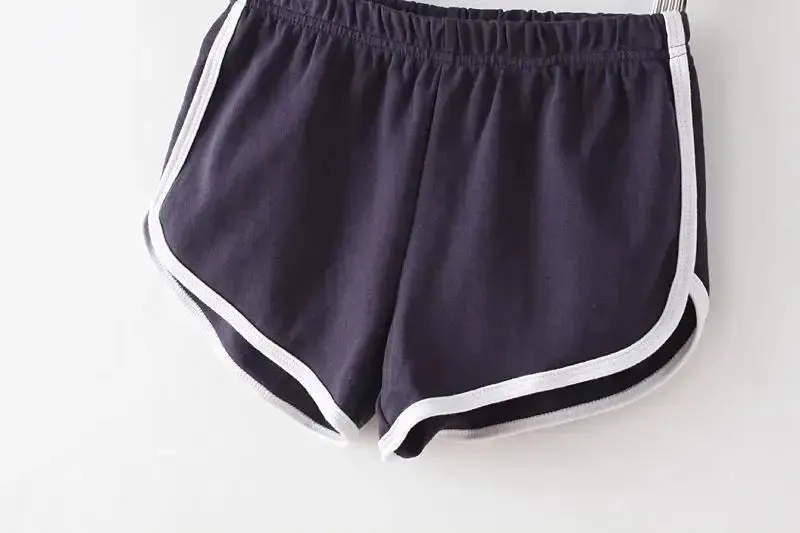 DICLOUD Fashion Stretch Waist Casual Shorts Woman High Waist Black White Shorts Harajuku Beach 2024 Sexy Short Women'S Clothing