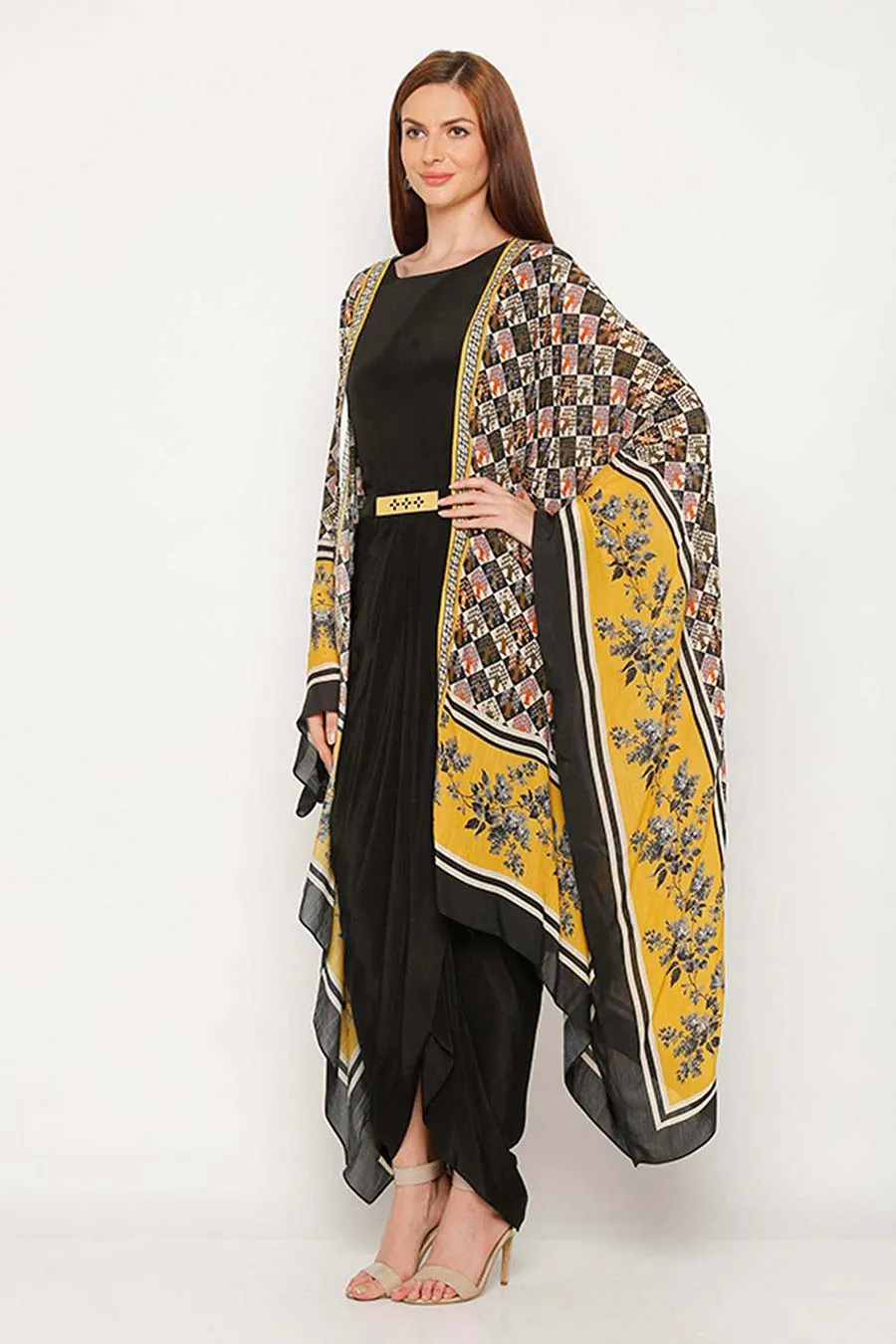 Dress & Cape Co-ord Set (Set of 2)