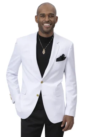 EJ Samuel Modern Fit Blazer J170-White
