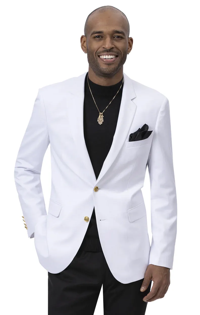 EJ Samuel Modern Fit Blazer J170-White