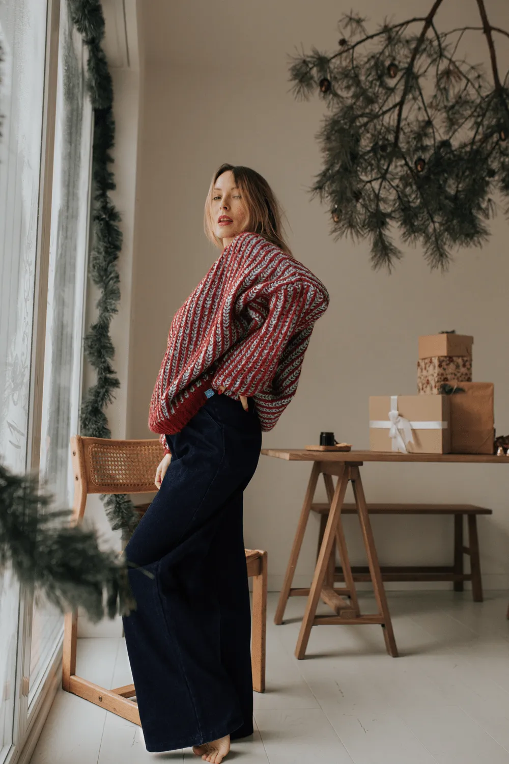Endless Love half turtleneck sweater