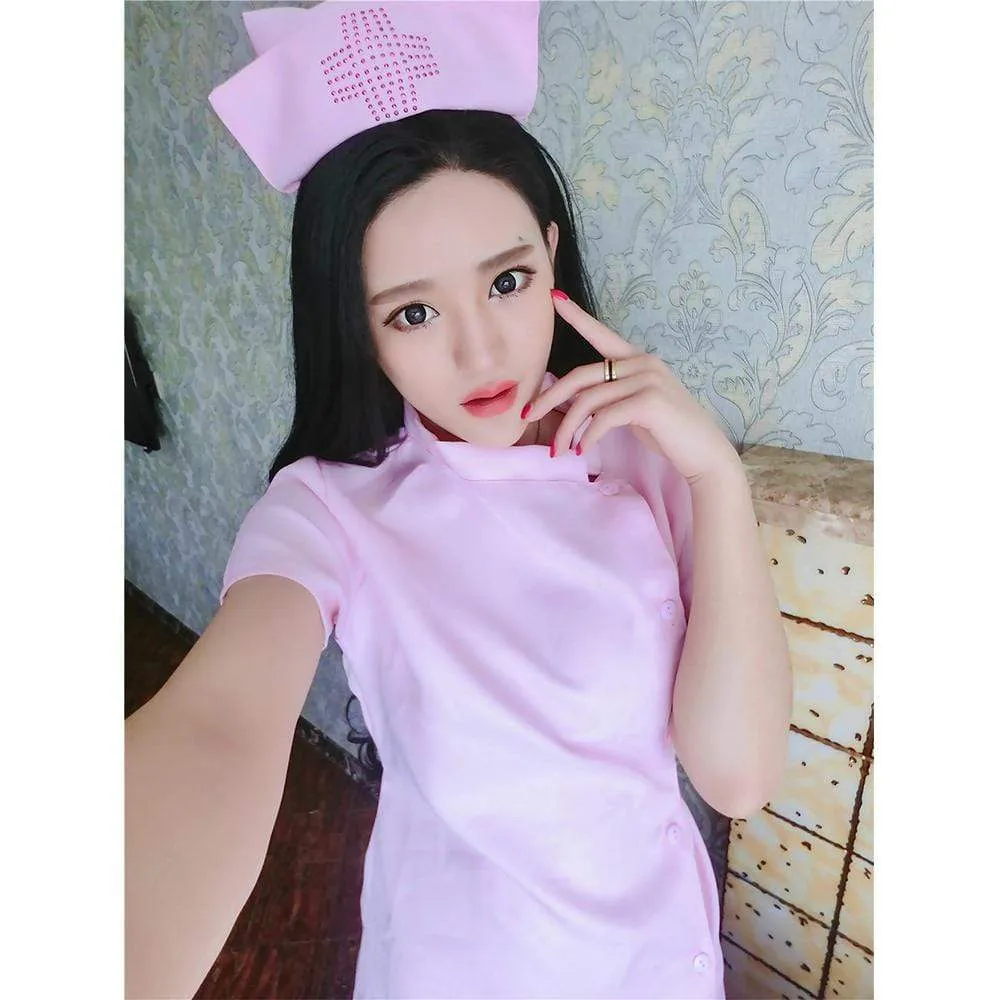 EROX - Royal Road Sexy Nurse Costume (Pink)
