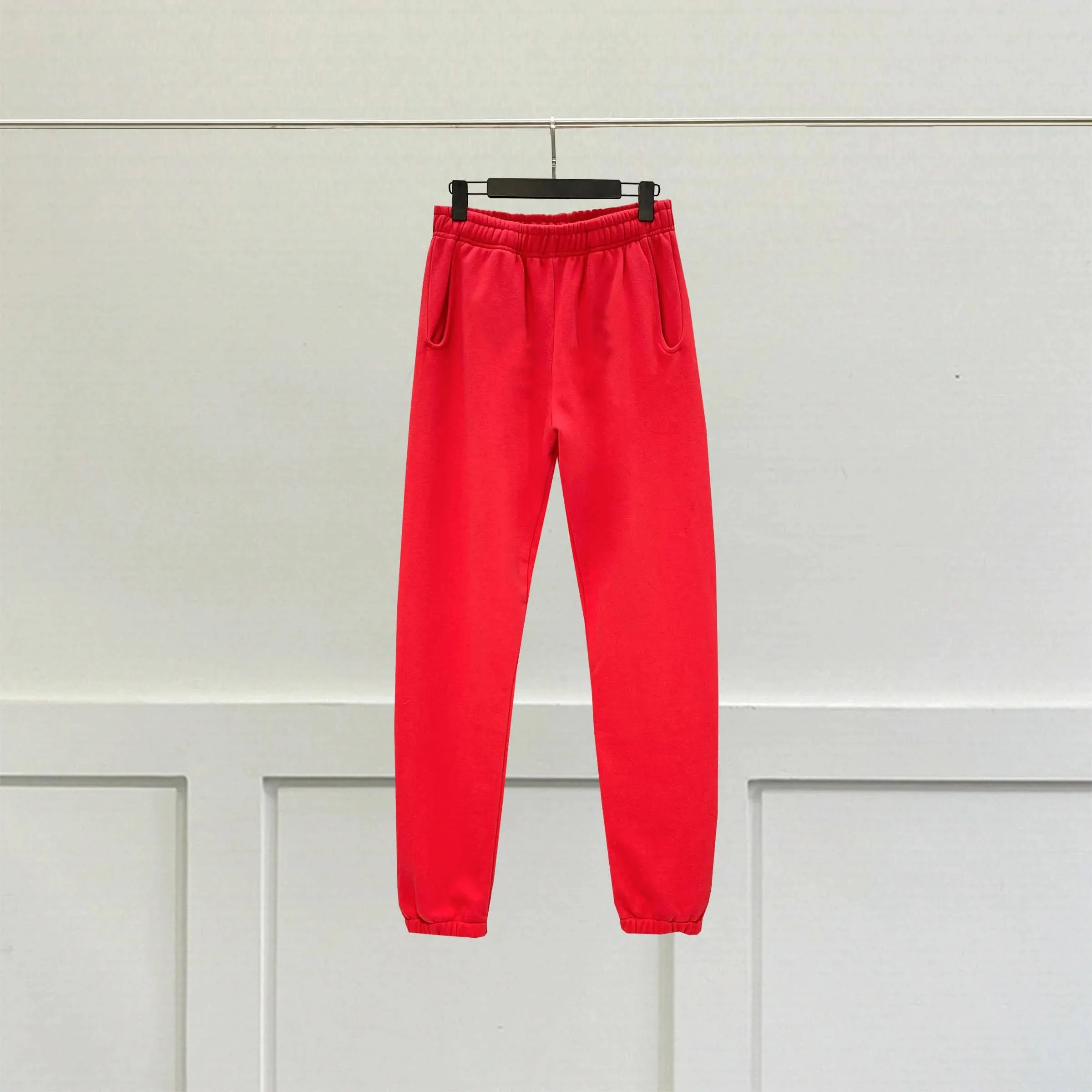 Fashionable Solid Color High Quality Cotton Jogging Sweatpants