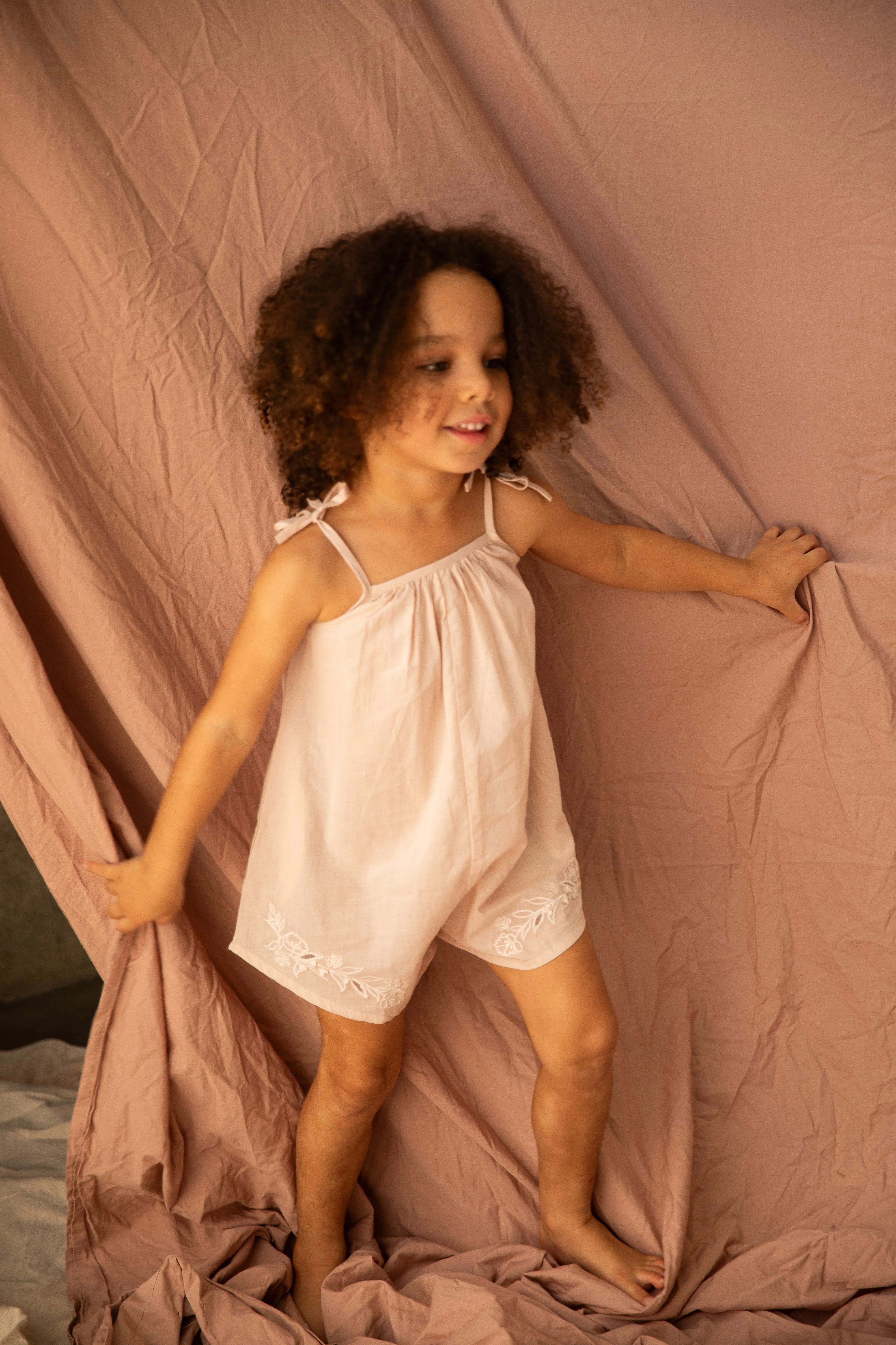 Francesca Jumpsuit-Almond