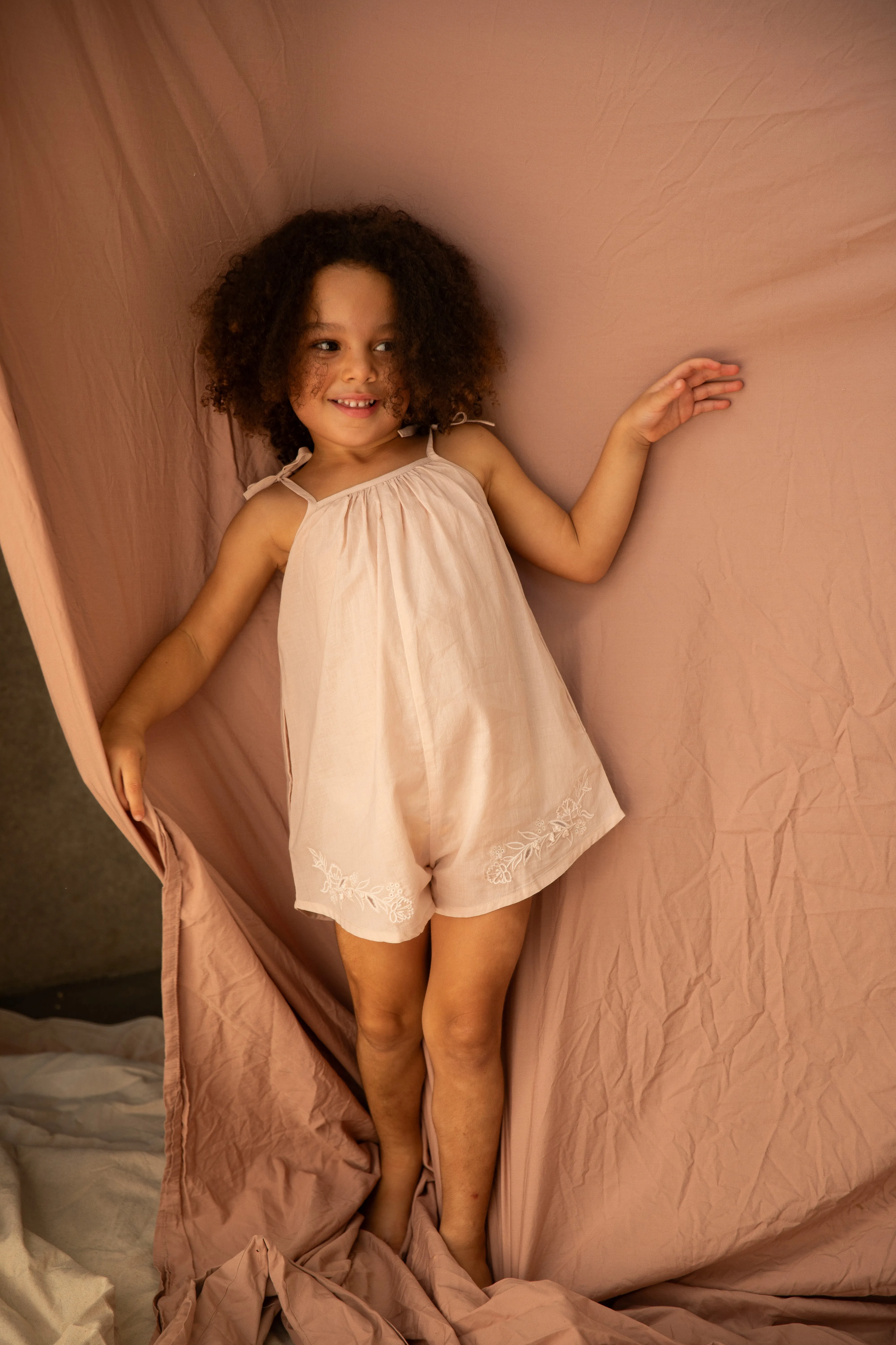 Francesca Jumpsuit-Almond