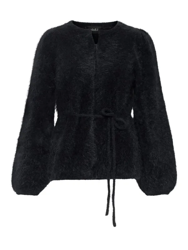 Fredrikke Chunky Cardigan - Dark Navy